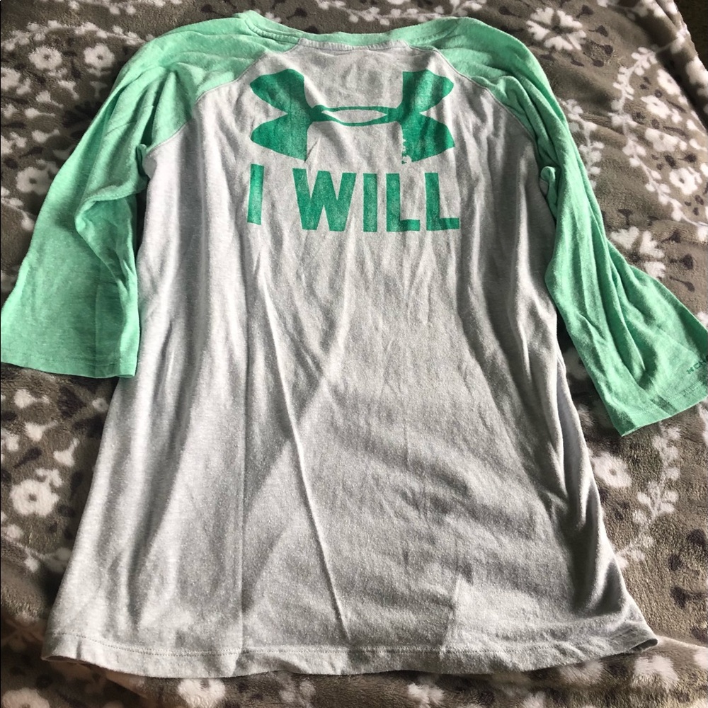 EUC Under Armour Baseball Tee